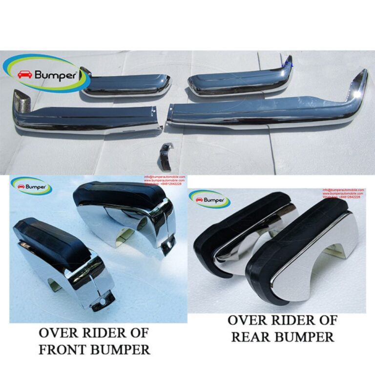 Mercedes Pagode W113 (1963 -1971) bumpers with guard bumper