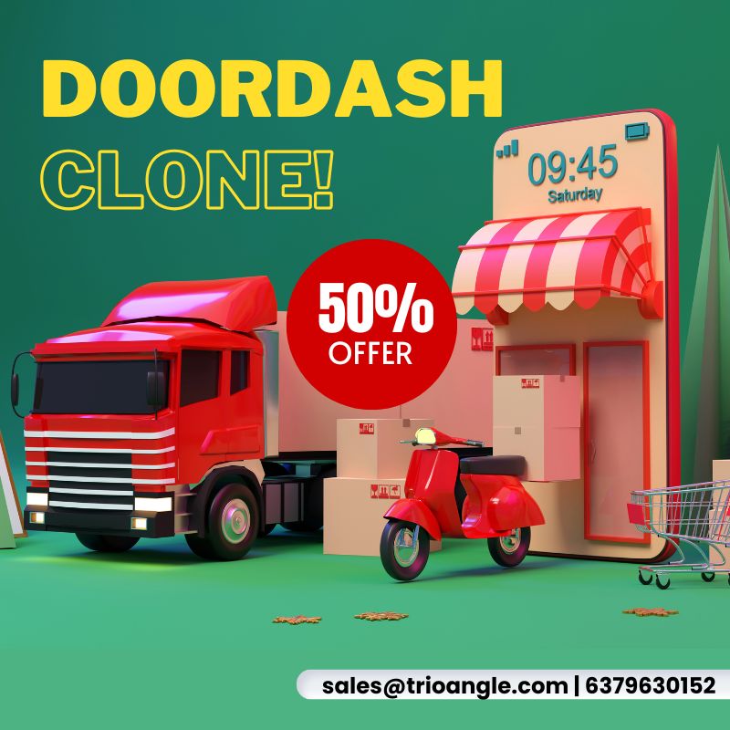 Affordable DoorDash Clone Solution – Low Cost, Fast Launch!