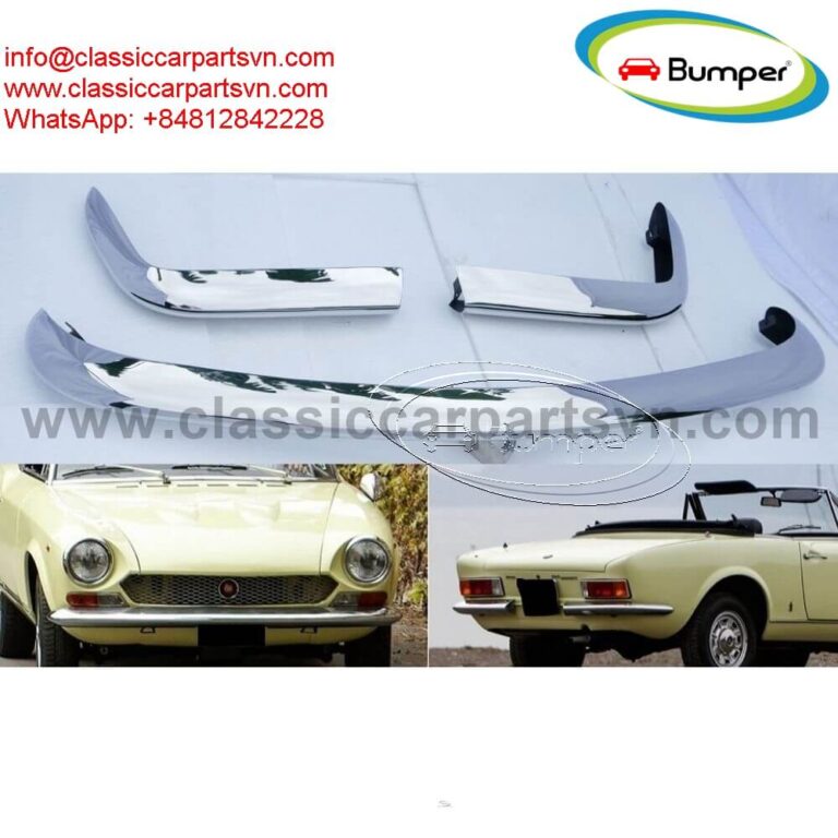 Fiat 124 Spider 1966 bumpers