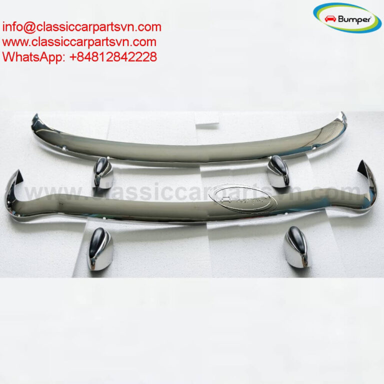 MGB bumpers with rubber on over riders